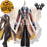 【In Stock】Game Genshin Impact Cosplay Zhongli Costume Plus Size Costumes